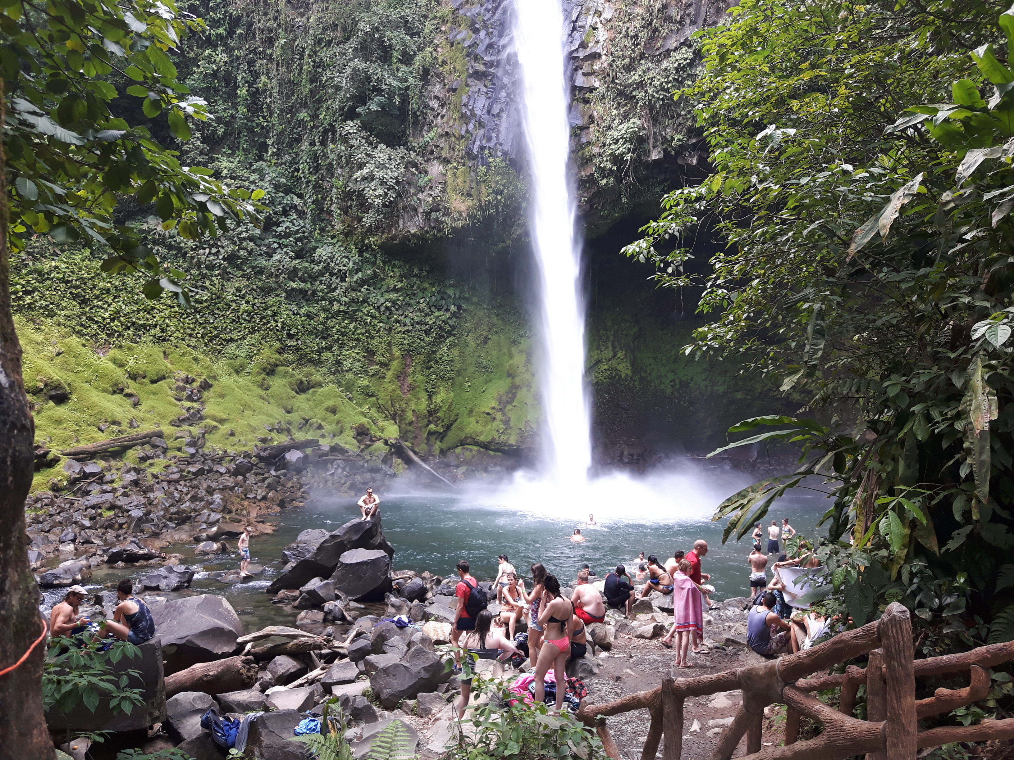 Costa Rica Fortuna Waterfall